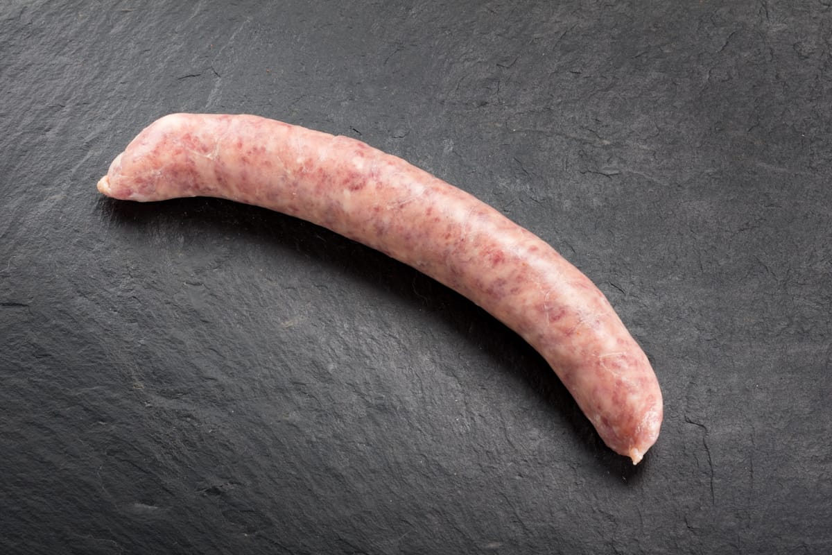 Saucisse de porc suisse handselected "hachage gros"