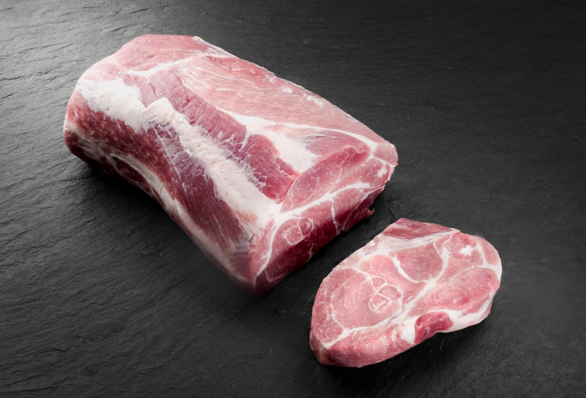 Cou de porc suisse handselected entier