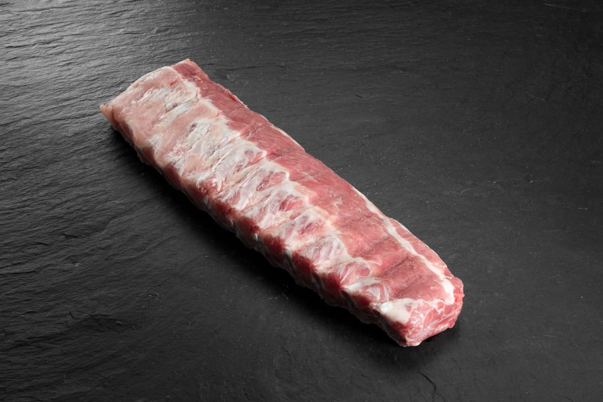 Petites côtes levées de porc suisse handselected