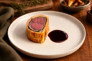 Rinderfilet im goldenen Blätterteig